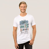 Sommerferien Tri-Blend Shirt (Vorderseite voll)