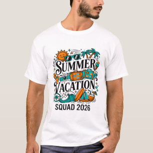 Sommerferien-Trupp 2026 Strandtrip T-Shirt