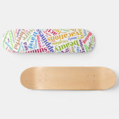 Sommerferien: Wolke Skateboard (Horizontal)