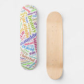 Sommerferien: Wolke Skateboard (Vorderseite)