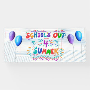 Sommerferienbanner Banner