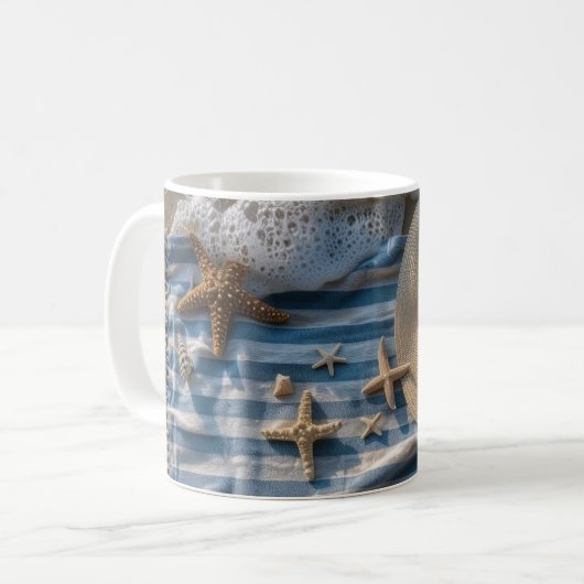 Sommerferienbild Kaffeetasse (Vorderseite Links)