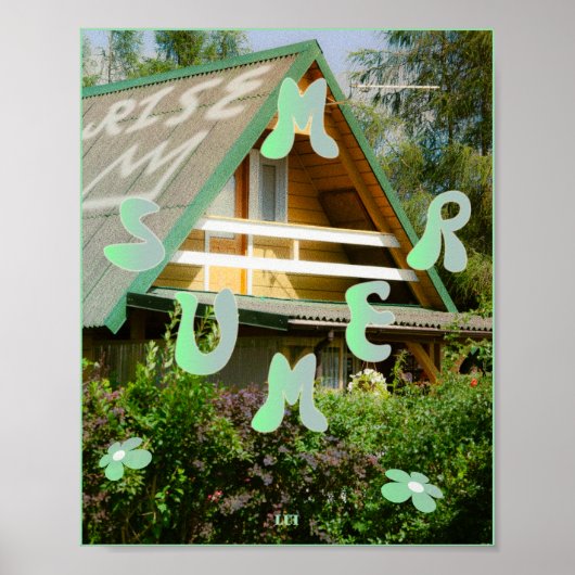 Sommerferienhaus Poster (Vorne)