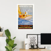Sommerferienreisen nach Südafrika Madeira oder Poster (Heimbüro)