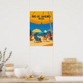 Sommerferienziel poster (Küche)