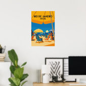 Sommerferienziel poster (Heimbüro)