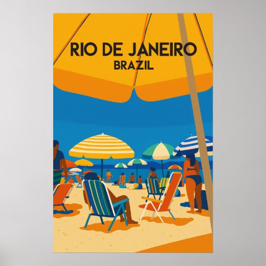 Sommerferienziel poster (Vorne)