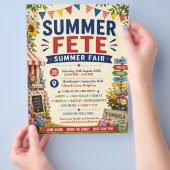 Sommerfest Flyer (Hand)