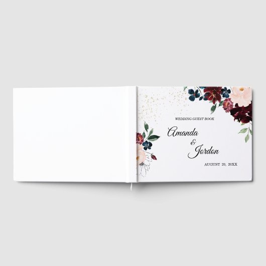 Sommerfest Hochzeitsszenario Gästebuch (Voll)