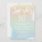 Sommerfest Party Geburtstagsparty Einladung (Vorderseite)