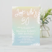 Sommerfest Party Geburtstagsparty Einladung (Stehend Vorderseite)