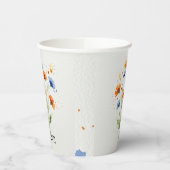 Sommerfeste Wildblume Pappbecher (Links)