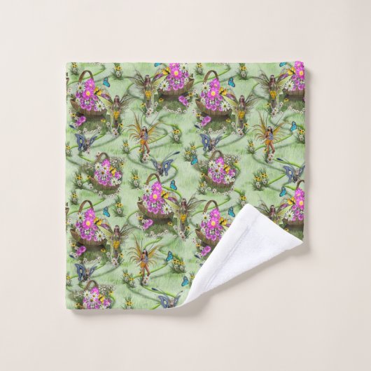 Sommerfestival Badhandtuch Set (Waschlappen)