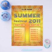Sommerfestival Flyer (Einzeln)