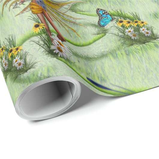 Sommerfestival Geschenkpapier (Rolleneckpunkt)