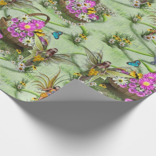 Sommerfestival Geschenkpapier (Ecke)