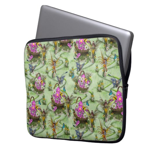 Sommerfestival Laptopschutzhülle (Vorderseite Links)