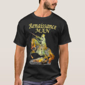 Sommerfestivals Renaissance Mann RitterPferdeklass T-Shirt (Vorderseite)