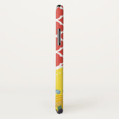 Sommerfiesta Rote Blumenquatrefolie mit Namen Case-Mate iPhone Hülle (Hinten/Rechts)