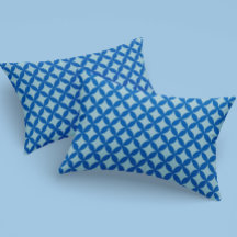 Sommerfliese mit Azurkeln auf Babyblau