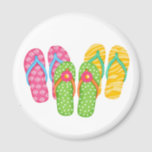 Sommerflip Flops Magnet<br><div class="desc">Individualisieren Sie Artikel,  aber Sie möchten Ihren Bedürfnissen entsprechen...  Alle Grafiken werden von mir handgezeichnet! Copyright 2010</div>