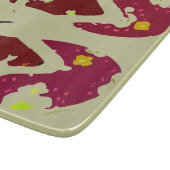 Sommerflip-Flops (rot) Schneidebrett (Ecke)