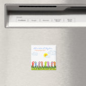 Sommerflip-Flops-Spaß in der Sonne Save the Date Magnet (In Situ (Geschirrspüler))