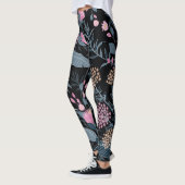 Sommerflora Blühende Blume im Garten Leggings (Links)