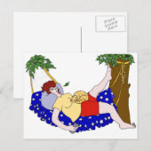 Sommerflug Postkarte (Vorne/Hinten)