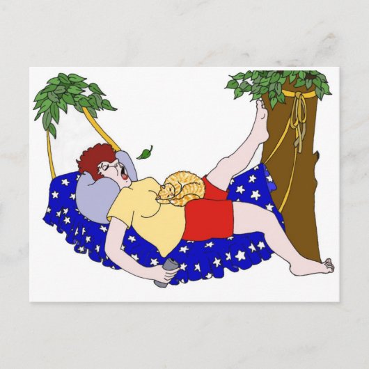 Sommerflug Postkarte (Vorderseite)