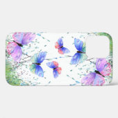 Sommerfreude - farbenfrohe Schmetterlinge fliegen  Case-Mate iPhone Hülle (Rückseite (Horizontal))
