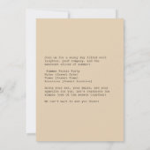 Sommerfreude mit Watermelon Einladung (Rückseite)