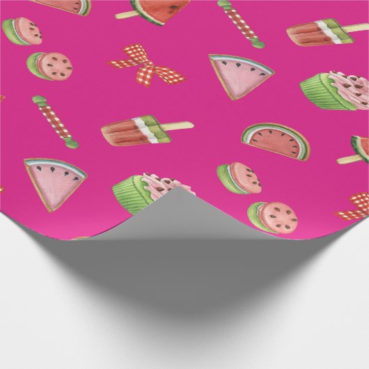 Sommerfreuden Geschenkpapier (Ecke)