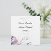 Sommerfreundliche Einladungen zu Hochzeiten (Stehend Vorderseite)