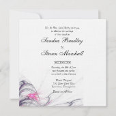 Sommerfreundliche Einladungen zu Hochzeiten (Vorderseite)