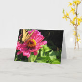 Sommerfrische 2 karte (Gelbe Blume)