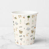 Sommerfrische an der Küste Pappbecher (Rechts)