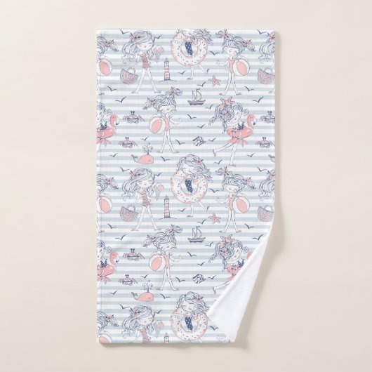 Sommerfrische Badetuch Set (Handtuch)