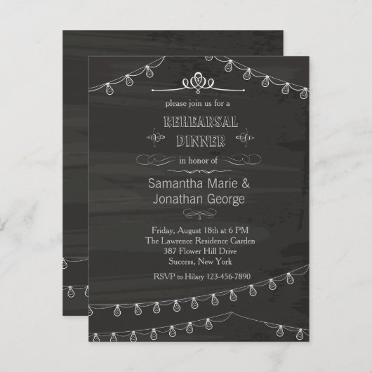 Sommerfrische Einladung (Vorne/Hinten)