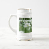 Sommerfrischer weißer Garten Blume Bierglas (Links)