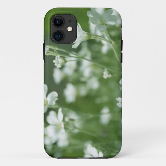 Sommerfrischer weißer Garten Blume Case-Mate iPhone Hülle (Rückseite)