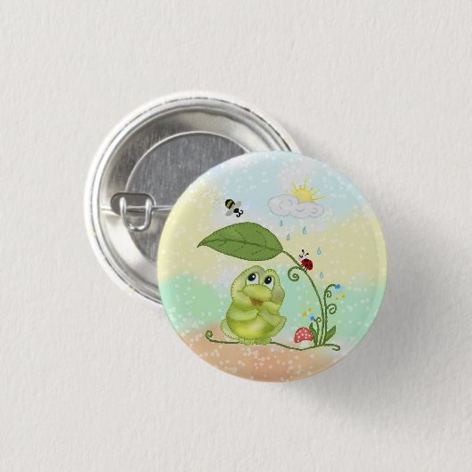 Sommerfrosch Button (Vorne & Hinten)