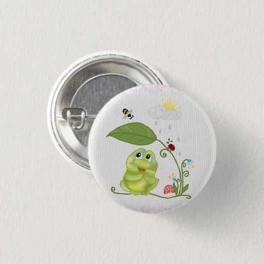 Sommerfrosch  button (Vorne & Hinten)