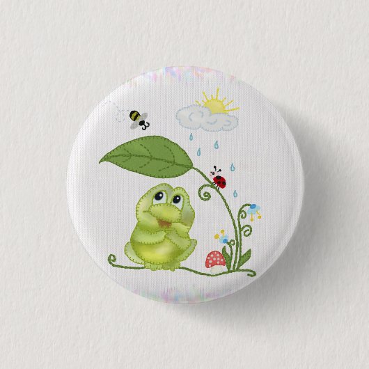 Sommerfrosch button (Vorderseite)