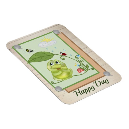 Sommerfrosch Magnet (Rechte Seite)