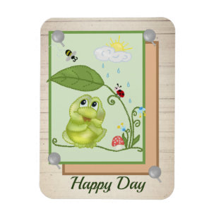 Sommerfrosch Magnet