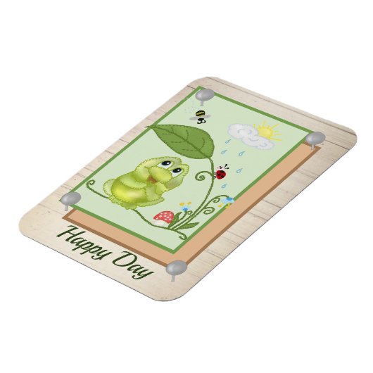 Sommerfrosch Magnet (Linke Seite)