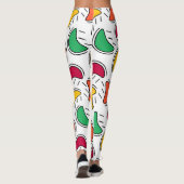 Sommerfrucht Leggings (Rückseite)