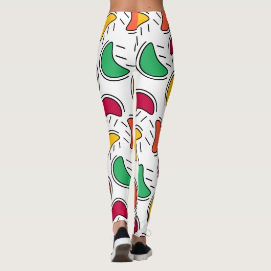 Sommerfrucht Leggings (Rückseite)