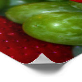 Sommerfrucht Poster (Ecke)